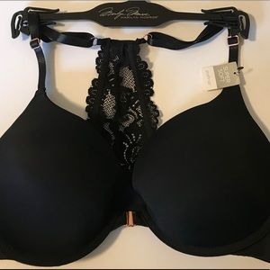 NWT Marilyn Monroe Black Soft Push-up Bra 36C